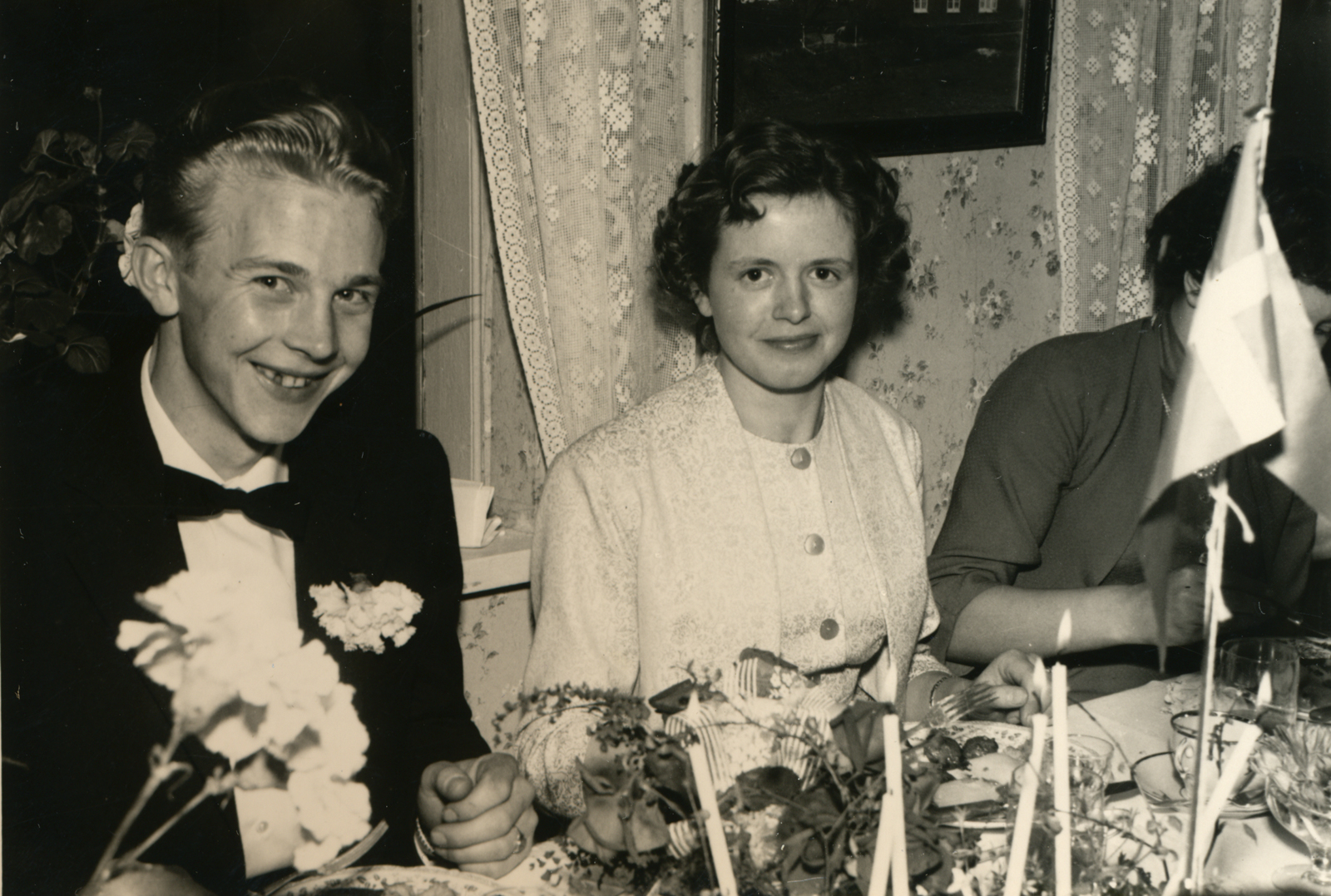 Bjarne og Toves bryllup 1958